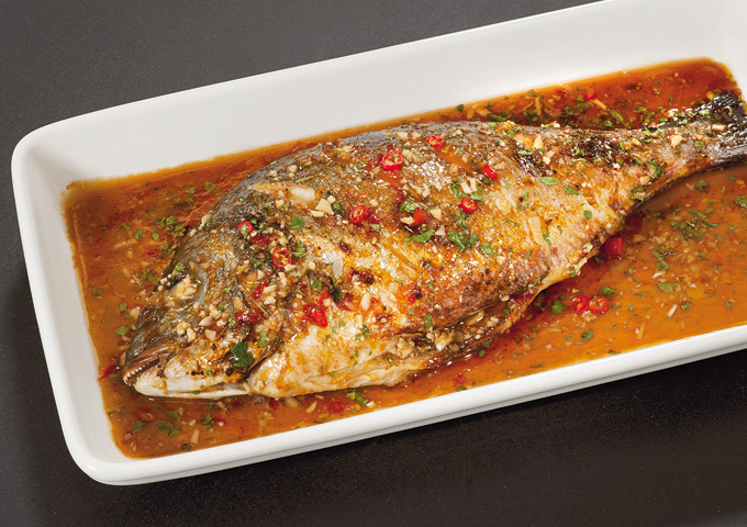 Dorade Royal pikant gewürzt