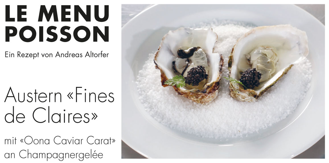 Rezept Austern Fines de Claires